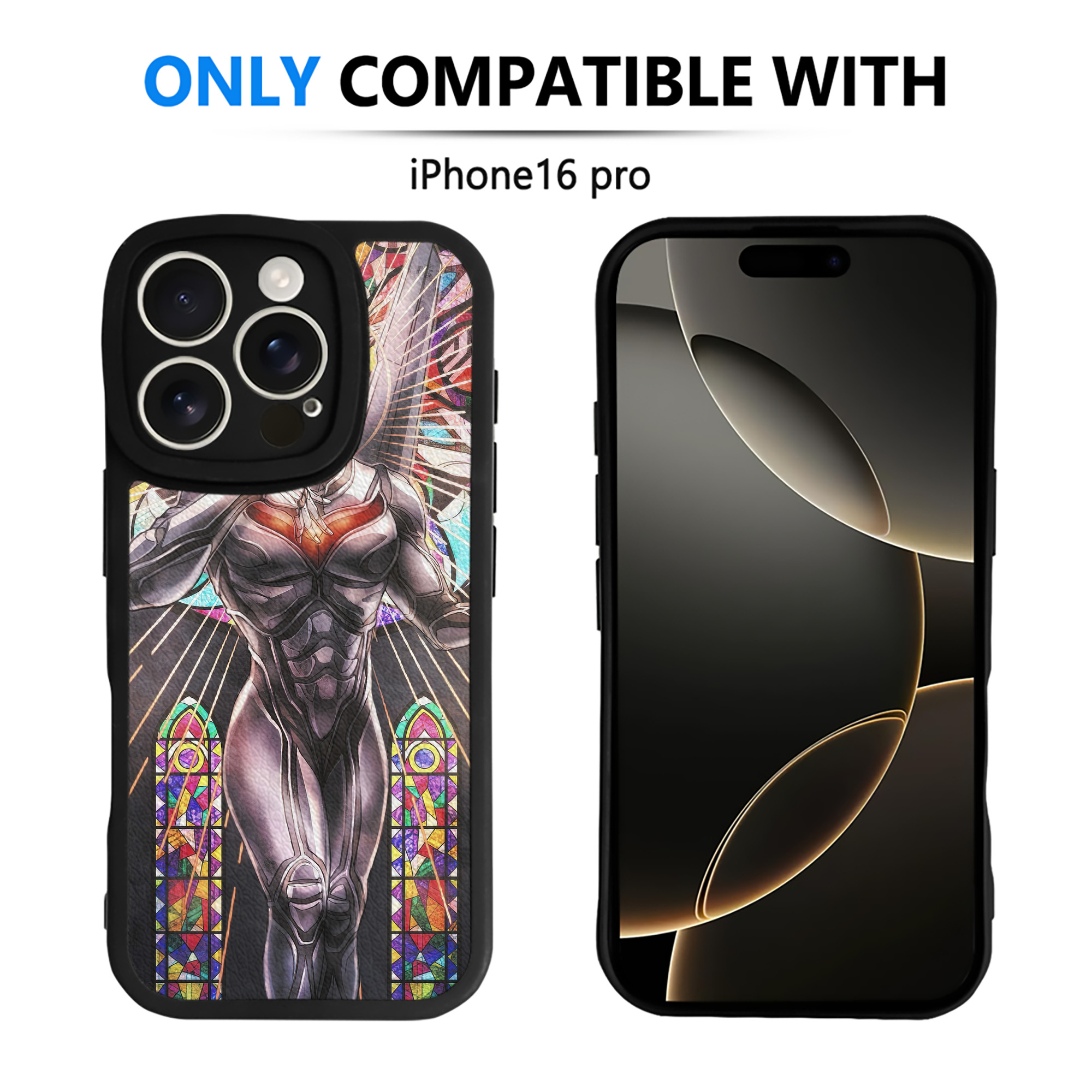 （画像用） ウルトラマン Ultraman 【iPhone 16シリーズ対応】シリコンスマホケース（レザー調） 材質：シリコン